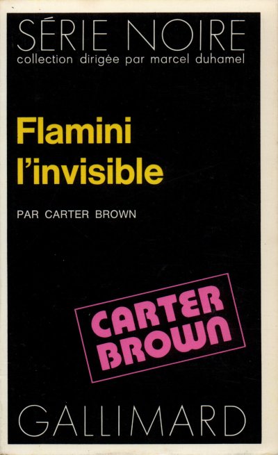 Flamini l'invisible de Carter Brown