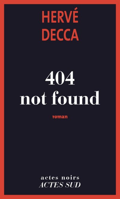 404 not found de Hervé Decca