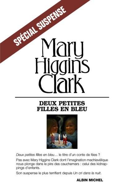 Deux petites filles en bleu de Mary Higgins Clark