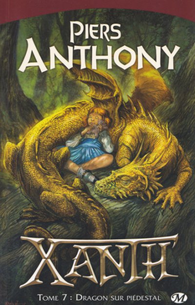 Dragon sur piédestal de Piers Anthony