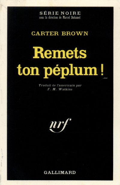 Remets ton péplum de Carter Brown