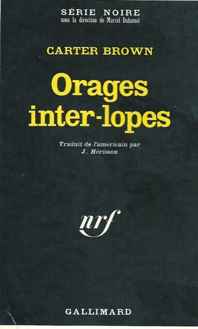 Orages inter-lopes de Carter Brown