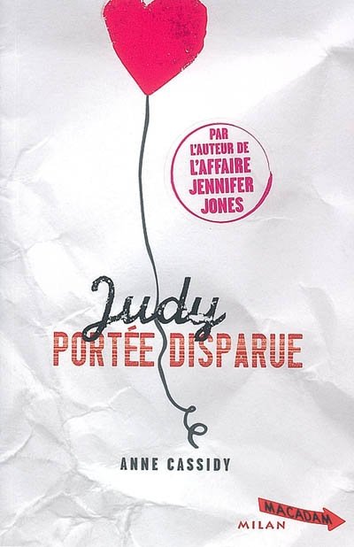 Judy, portée disparue de Anne Cassidy