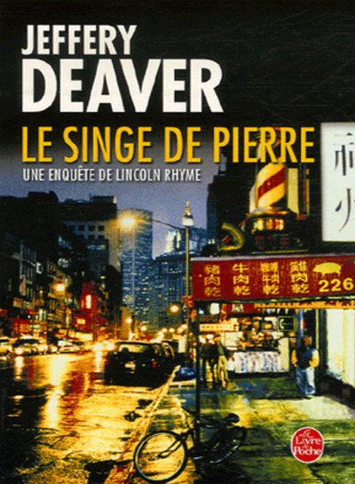 Le singe de pierre de Jeffery Deaver