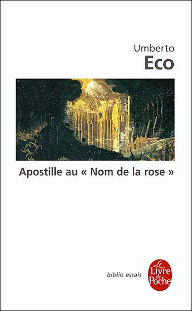 Apostille au Nom de la rose de Umberto Eco