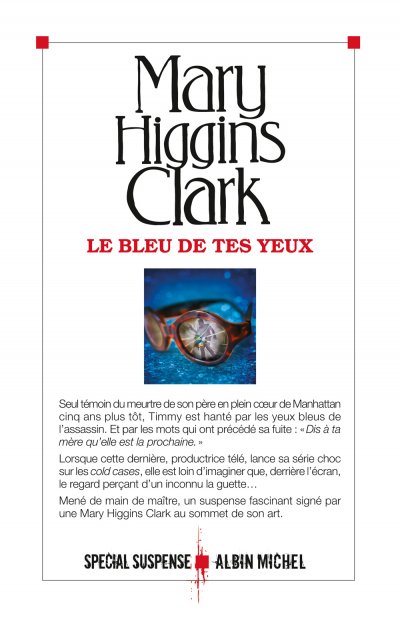 Le bleu de tes yeux de Mary Higgins Clark