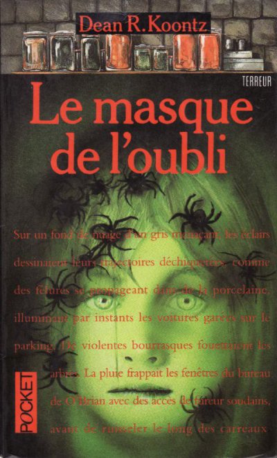 Le masque de l'oubli de Dean Koontz