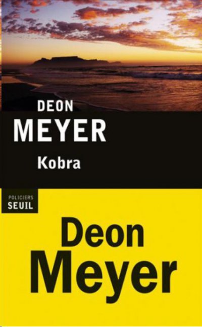 Kobra de Deon Meyer