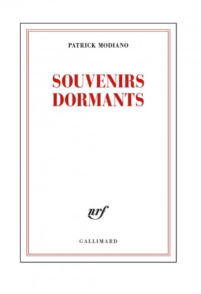 Souvenirs dormants de Patrick Modiano