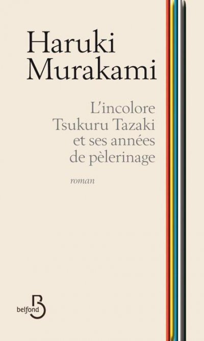 L'incolore Tsukuru Tazaki et ses années de pèlerinage de Haruki Murakami