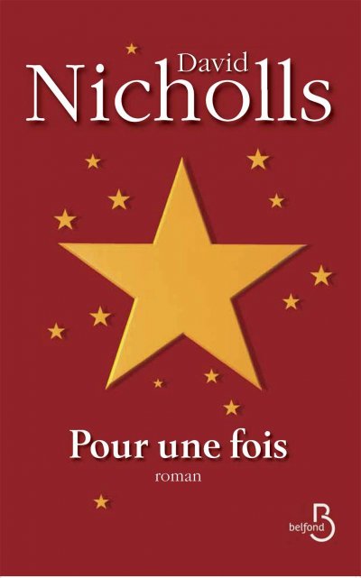 Pour une fois de David Nicholls