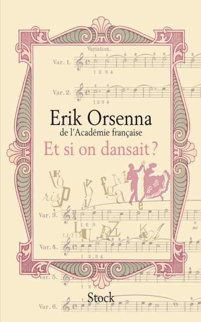 Et si on dansait ? de Erik Orsenna