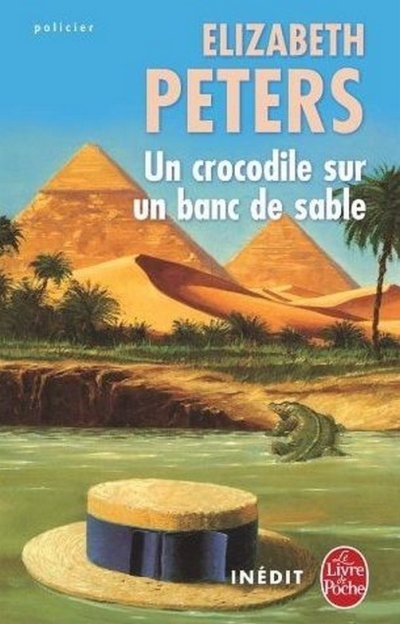 Un crocodile sur un banc de sable de Elizabeth Peters