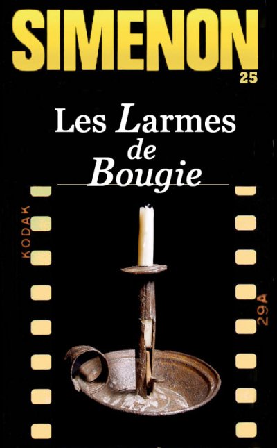 Les Larmes de Bougie de Georges Simenon