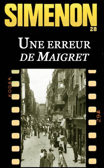 Une erreur de Maigret de Georges Simenon