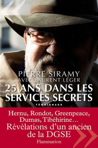 25 ans dans les services secrets de Pierre Siramy