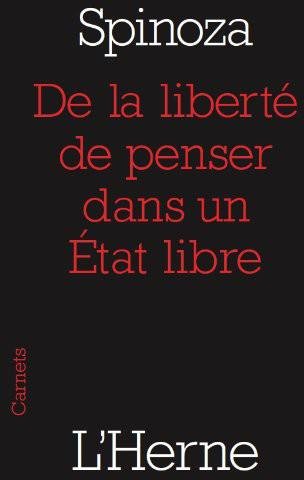 De la liberté de penser dans un État libre de Baruch Spinoza